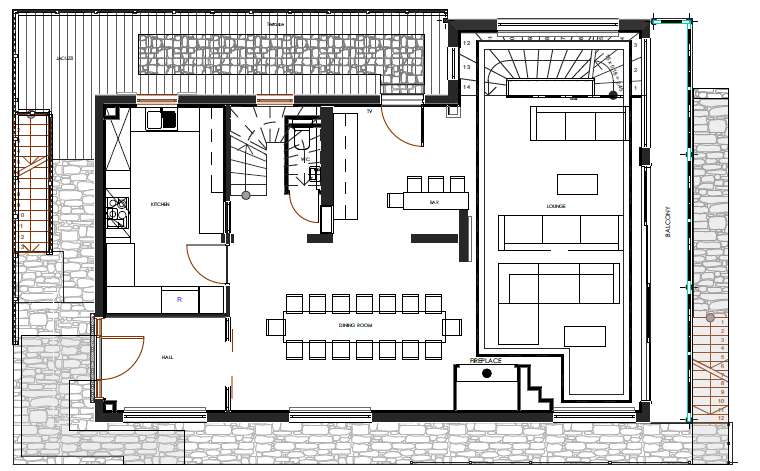 Chalet Slalom Chamonix Floor Plan 3